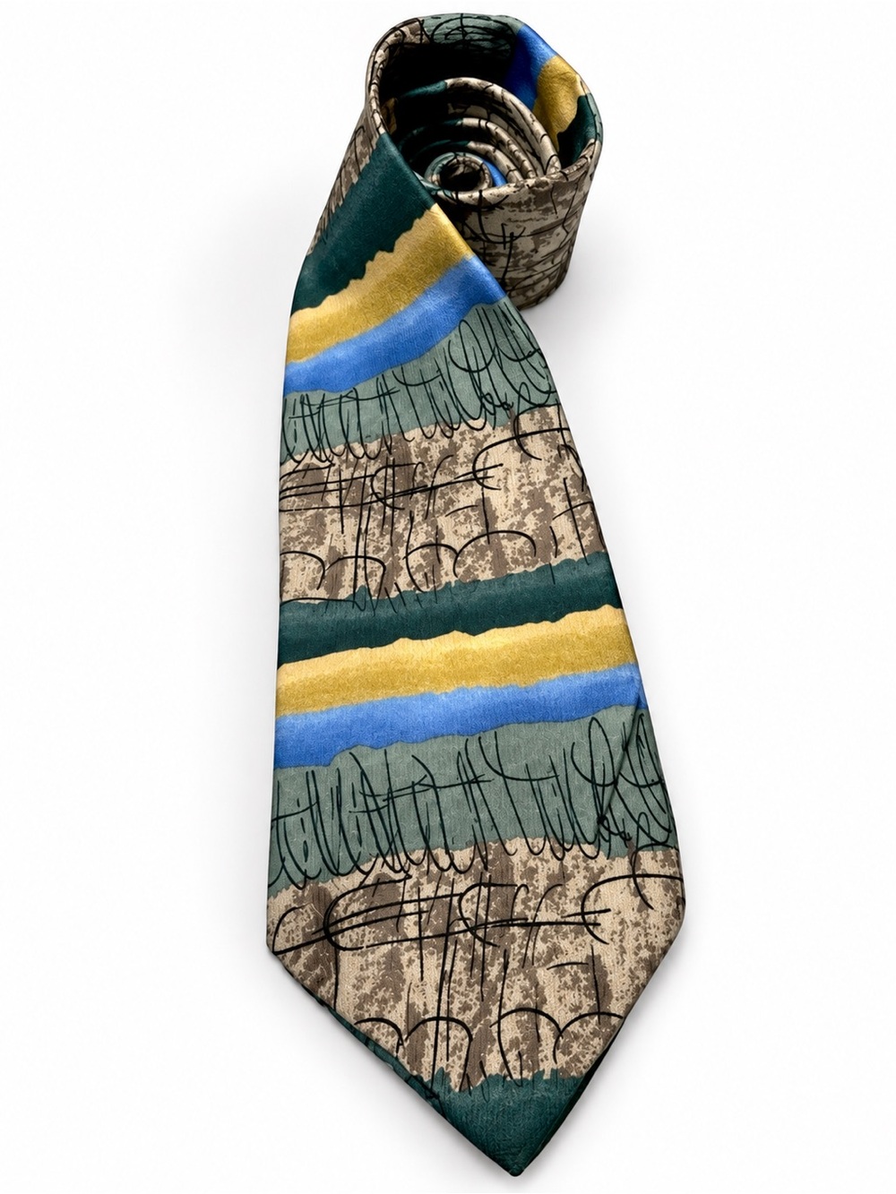 Jimmy V Silk Necktie - Brett Favre Collection - Multi-color
- 57" × 3-3/4"